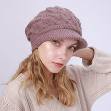 Load image into Gallery viewer, Fleece Warm Rabbit Wool Beret
