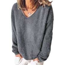 Load image into Gallery viewer, Autumn And Winter Fashion Women&#39;s Clothing Plus Size Long Sleeve Knitted Sweaters
