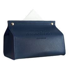 Load image into Gallery viewer, Leather Tissue Box Car Tissue Box Home
