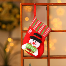 Load image into Gallery viewer, 4 Pack Christmas Stocking Gift Bag Pendant
