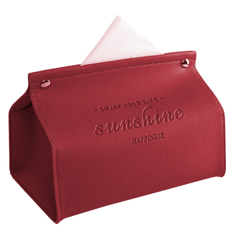 Leather Tissue Box Car Tissue Box Home