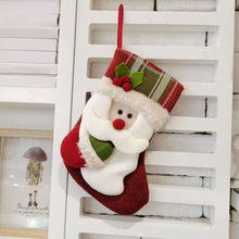 Load image into Gallery viewer, 3 Pack Christmas stocking gift bag
