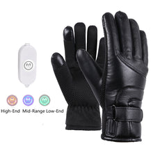 Load image into Gallery viewer, Winter Cycling Thermal Touch Screen Heated Gloves USB Heating Gloves

