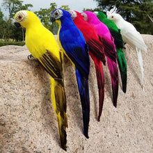Load image into Gallery viewer, 2 Pcs Simulation Parrot Creative Feather Lawn Figurine Ornament
