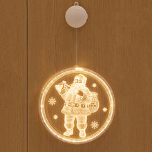 Load image into Gallery viewer, 3D 16M Disc Hanging LED Christmas Lights
