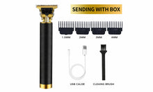 Load image into Gallery viewer, Electric Pro Hair Clippers Cordless Rechargeable Grooming T-Blade
