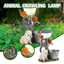 Load image into Gallery viewer, Garden Statues Annimal Squirrel Solar LED Light
