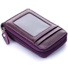 Load image into Gallery viewer, New Fashion Men&#39;s/Women&#39;s Mini Leather Wallet ID Credit Cards Holder Purse
