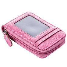 Load image into Gallery viewer, New Fashion Men&#39;s/Women&#39;s Mini Leather Wallet ID Credit Cards Holder Purse
