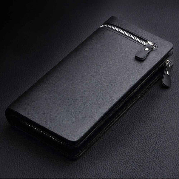 New Bifold Checkbook Purse Card Holder Coin Bag PU Leather Wallet