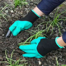 Load image into Gallery viewer, 8 Hand Claw Plastic Garden Rubber Gloves
