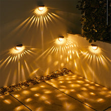Load image into Gallery viewer, LED Solar Light Outdoor Garden Decoration Deck Light Wall Sconce Fence Lamp
