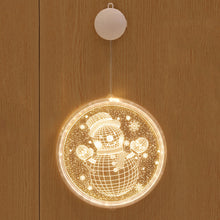 Load image into Gallery viewer, 3D 16M Disc Hanging LED Christmas Lights
