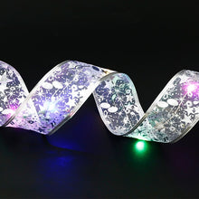 Load image into Gallery viewer, 50 LED 5M Double Layer Fairy Lights Strings Christmas Ribbon Bows
