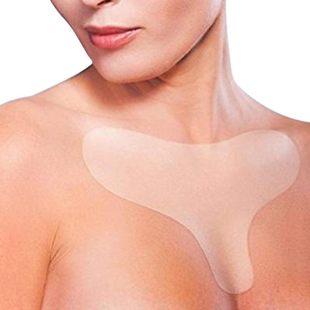 Anti-Wrinkle Reusable Chest /Neck Pad