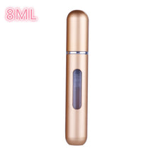 Load image into Gallery viewer, 8ML Mini Small Perfume Refillable Bottle Portable Aluminum Atomizer
