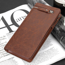 Load image into Gallery viewer, New Bifold Checkbook Purse Card Holder Coin Bag PU Leather Wallet
