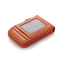 Load image into Gallery viewer, New Fashion Men&#39;s/Women&#39;s Mini Leather Wallet ID Credit Cards Holder Purse
