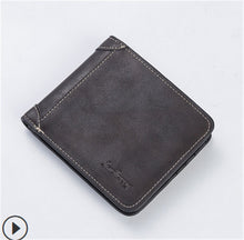 Load image into Gallery viewer, Fashion Business Men´s Bifold  ID Credit Card Money Holder Wallet

