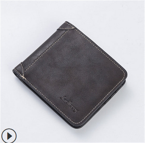 Fashion Business Men´s Bifold  ID Credit Card Money Holder Wallet