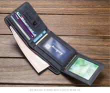 Load image into Gallery viewer, Fashion Business Men´s Bifold  ID Credit Card Money Holder Wallet
