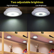 Load image into Gallery viewer, 1/3 Pack Dimmable LED Light with Remote Control LED Under Cabinet Lights for Closets Wardrobe
