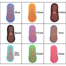 Load image into Gallery viewer, 5 Pair Cotton Yoga Dance Antiskid Floor  Socks
