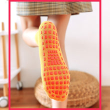 Load image into Gallery viewer, 5 Pair Cotton Yoga Dance Antiskid Floor  Socks
