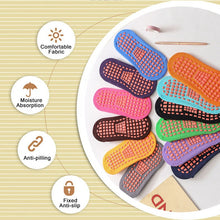 Load image into Gallery viewer, 5 Pair Cotton Yoga Dance Antiskid Floor  Socks
