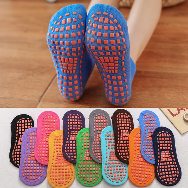 5 Pair Cotton Yoga Dance Antiskid Floor  Socks