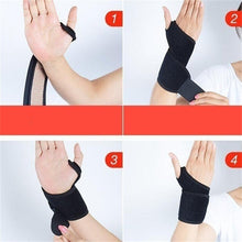 Load image into Gallery viewer, 1 * Pair of Magnetic Therapy Thermal Self-heating Wrist Pad Belt
