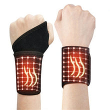 Load image into Gallery viewer, 1 * Pair of Magnetic Therapy Thermal Self-heating Wrist Pad Belt
