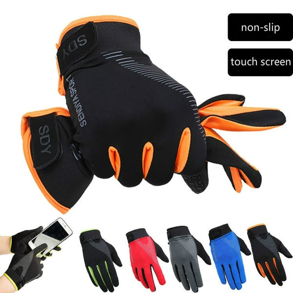 New Unisex Outdoor Sports Shock Anti-skid Breathable Sport Gloves
