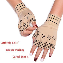 Load image into Gallery viewer, Anti-Arthritis Gloves with Magnetic Therapy Support Arthritis Pressure Pain Relief
