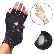 Load image into Gallery viewer, Anti-Arthritis Gloves with Magnetic Therapy Support Arthritis Pressure Pain Relief
