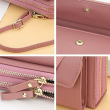 Load image into Gallery viewer, Women&#39;s Fashion Double Zipper Large Capacity Long Wallet
