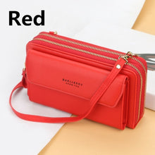 Load image into Gallery viewer, Women&#39;s Fashion Double Zipper Large Capacity Long Wallet
