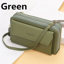 Load image into Gallery viewer, Women&#39;s Fashion Double Zipper Large Capacity Long Wallet
