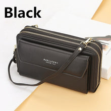 Load image into Gallery viewer, Women&#39;s Fashion Double Zipper Large Capacity Long Wallet
