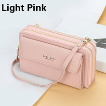 Load image into Gallery viewer, Women&#39;s Fashion Double Zipper Large Capacity Long Wallet
