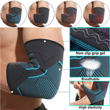 Load image into Gallery viewer, 1 Pair Elbow Compression Sleeve Arm Supports Braces
