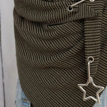 Load image into Gallery viewer, Women Fashion Star Pendant Button Shawl Scarf
