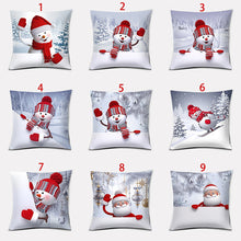 Load image into Gallery viewer, Funny Snowman Series Pillow Gift Home Office Decoration (45cm * 45cm)
