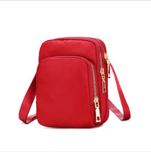 Load image into Gallery viewer, Women&#39;s Fashion Crossbody Bags Nylon Mobile Phone Bag Change Shoulder Bag
