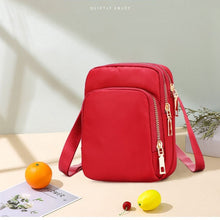 Load image into Gallery viewer, Women&#39;s Fashion Crossbody Bags Nylon Mobile Phone Bag Change Shoulder Bag
