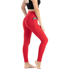 Load image into Gallery viewer, Female Running Pocket Sports Yoga Pants

