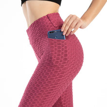 Load image into Gallery viewer, Female Running Pocket Sports Yoga Pants
