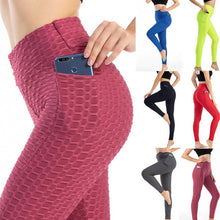 Load image into Gallery viewer, Female Running Pocket Sports Yoga Pants
