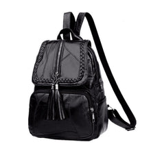 Load image into Gallery viewer, Fashion Leisure Women&#39;s Backpack Travel Soft PU Leather Handbag Shoulder Bag
