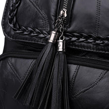 Load image into Gallery viewer, Fashion Leisure Women&#39;s Backpack Travel Soft PU Leather Handbag Shoulder Bag
